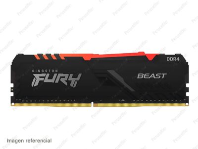 Memoria DDR4 Kingston FURY Beast 3200MHz 16GB RGB